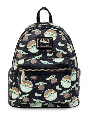 Loungefly Mandalorian Grogu mini backpack NWOT